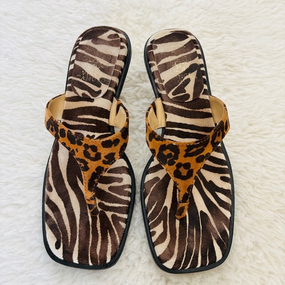 Vince Camuto Animal Print Women's Sandals size 7 M - Picture 6 of 11
